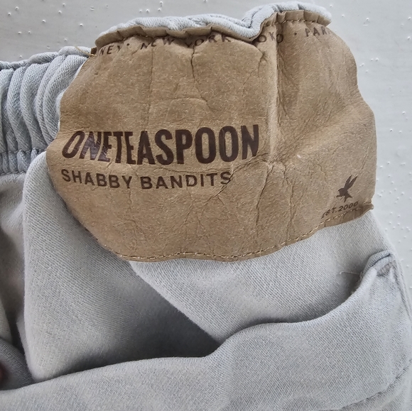 One Teaspoon Shabby Bandit Shorts - Picture 3 of 4